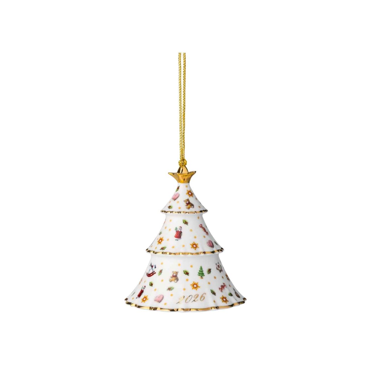 Villeroy & Boch Στολίδι Christmas Tree 2026 σειρά Christmas Classics Χριστουγεννιάτικα
