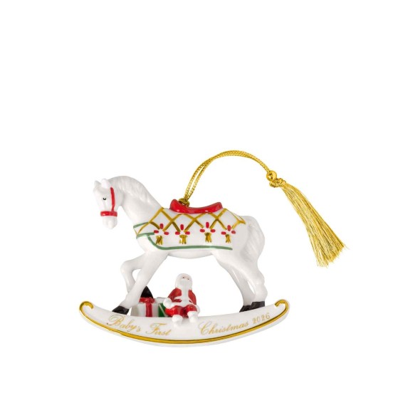 Villeroy & Boch Στολίδι Rocking Horse 2026 σειρά Christmas Classics