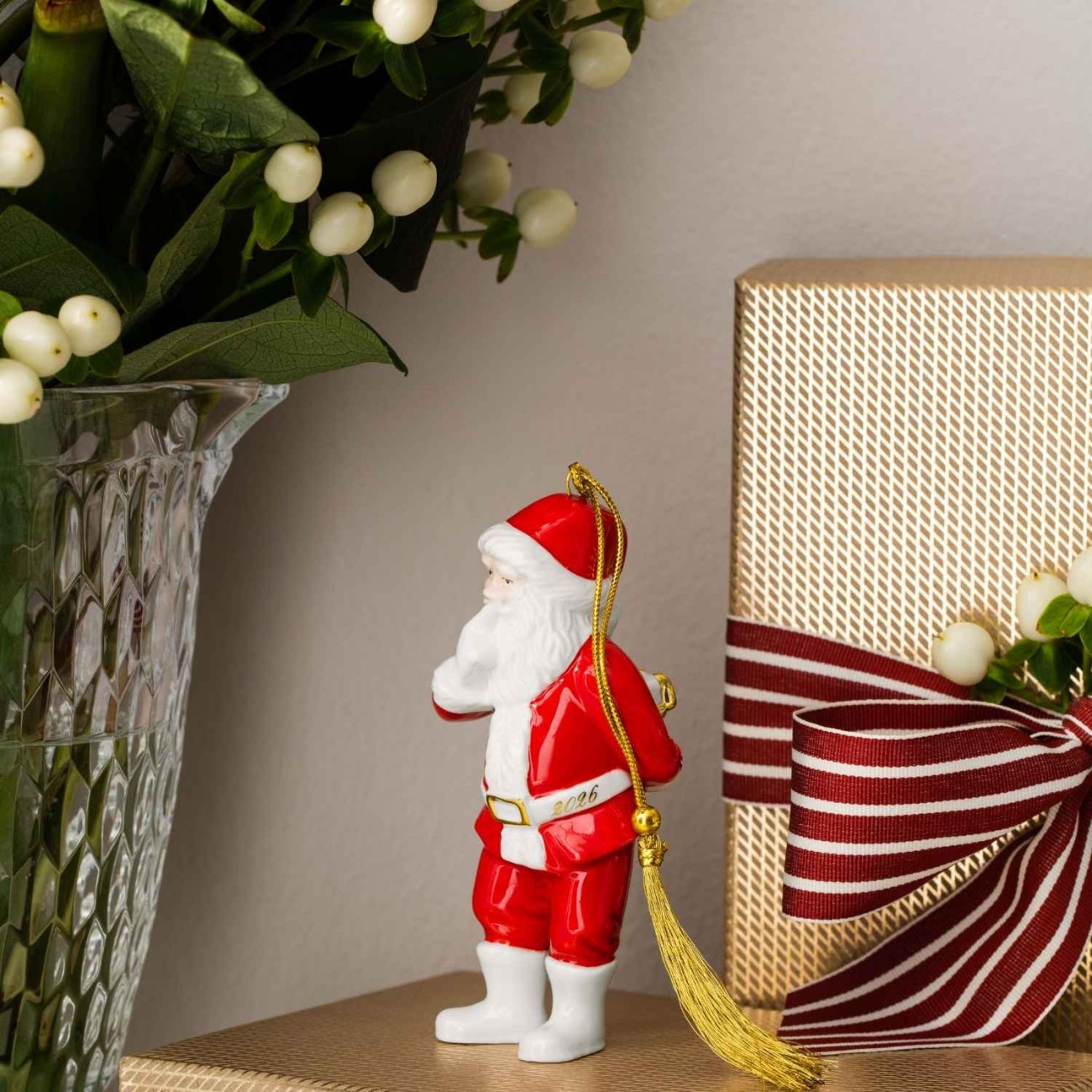 Villeroy & Boch Στολίδι Santa 2026 σειρά Christmas Classics Χριστουγεννιάτικα
