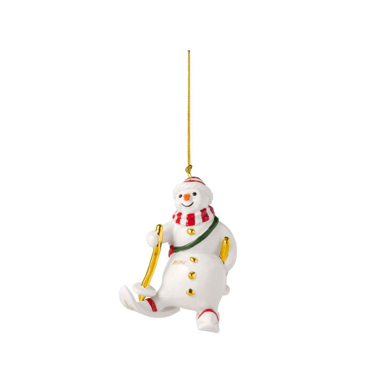 Villeroy & Boch Στολίδι Snowman 2026 σειρά Christmas Classics Χριστουγεννιάτικα