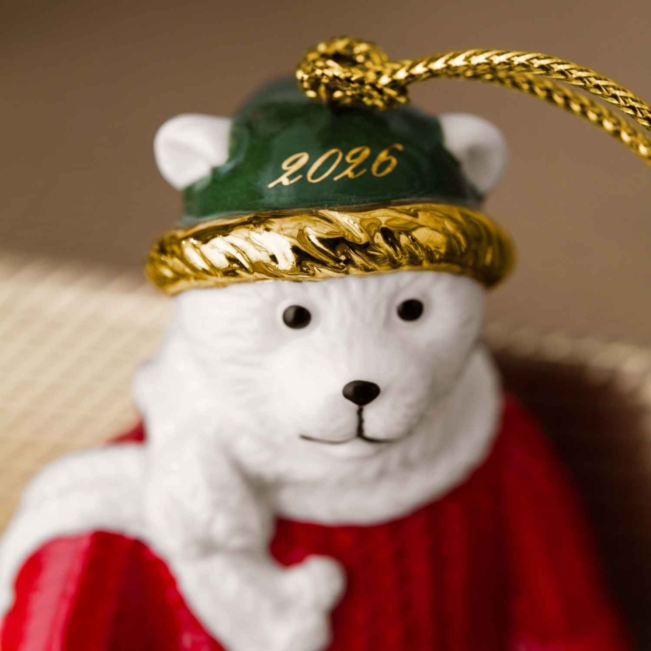 Villeroy & Boch Στολίδι Teddy Bear 2026 σειρά Christmas Classics Χριστουγεννιάτικα