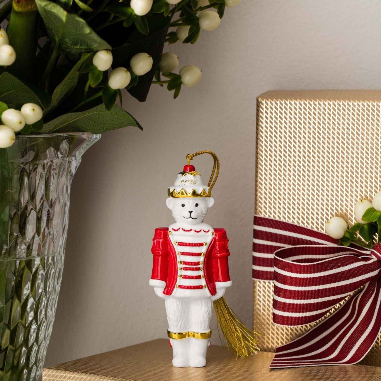 Villeroy & Boch Στολίδι Teddy Nutcracker 2026 σειρά Christmas Classics Χριστουγεννιάτικα