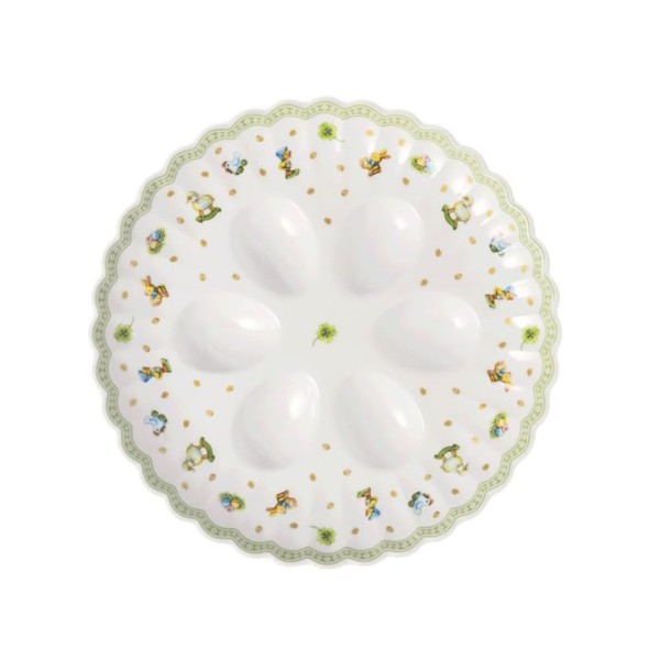 Villeroy & Boch Πιατέλλα/αυγοθήκη 24 εκ./6 θέσεων σειρά Easter Delight Villeroy & Boch Πιατέλλα/αυγοθήκη 24 εκ./6 θέσεων σειρά Easter Delight