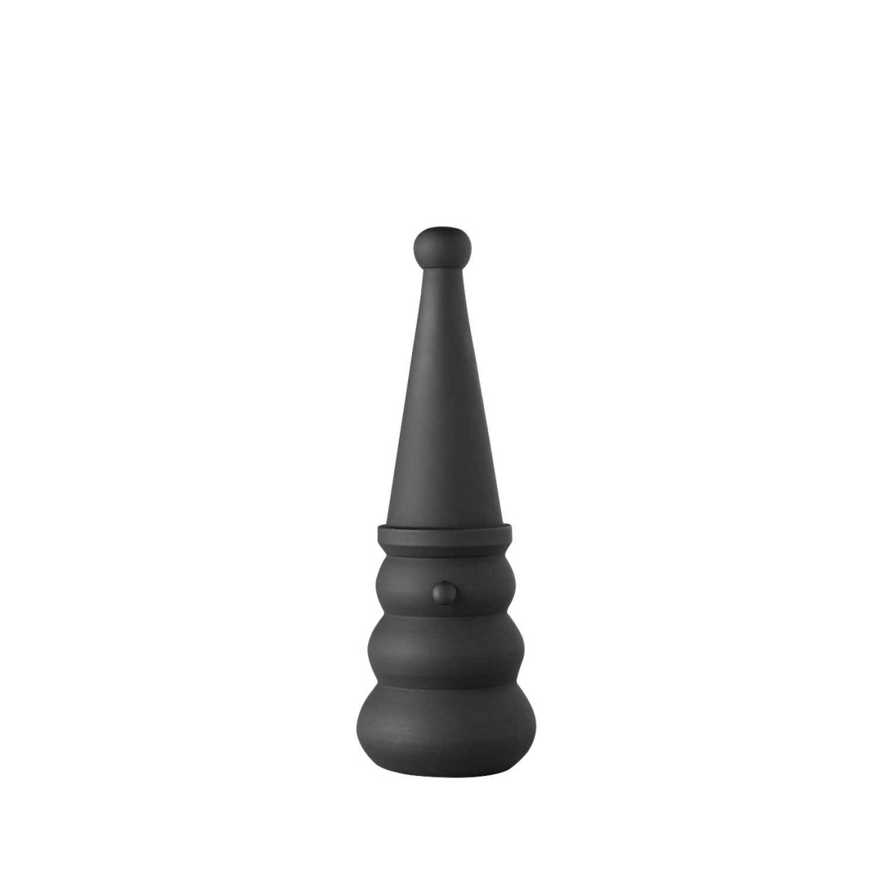 Villeroy & Boch Φιγούρα Snowman Black 20,5 εκ. σειρά Christmas Chic Χριστουγεννιάτικα