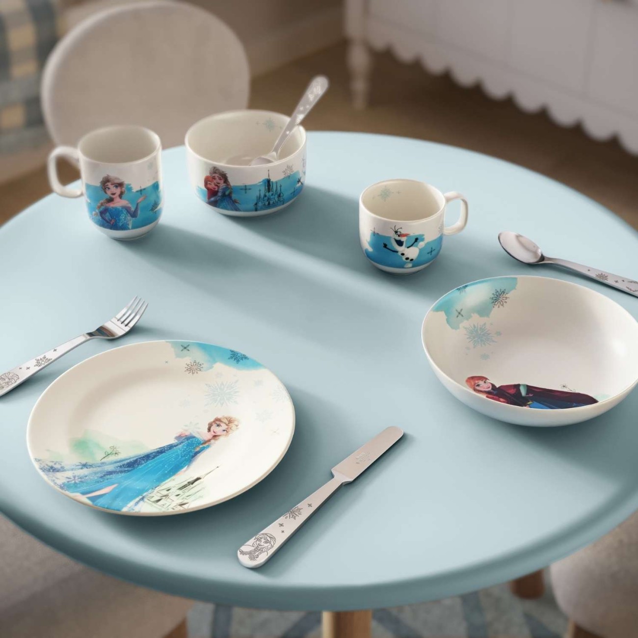 Villeroy & Boch Μπολ δημητριακών 12,3 εκ./440ml σειρά Disney Frozen Δώρα για παιδιά - Back to school