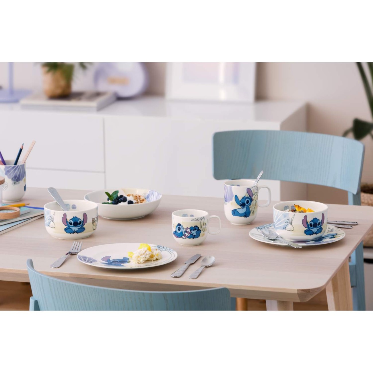 Villeroy & Boch Παιδικό σετ 7 τεμ. σειρά Disney Stitch Παιδικά Σετ Φαγητού