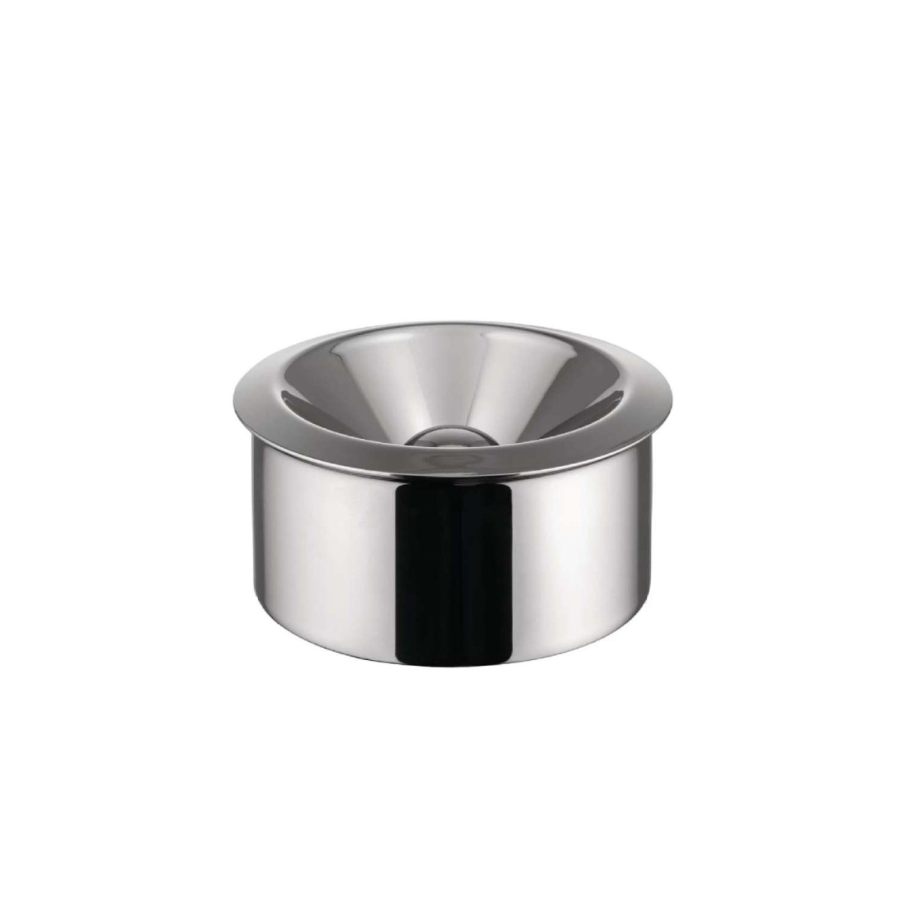 Alessi Σταχτοδοχείο 16 εκ. ανοξείδωτο σειρά Mirror Polished Spirale Ρολόγια - Διάφορα διακοσμητικά