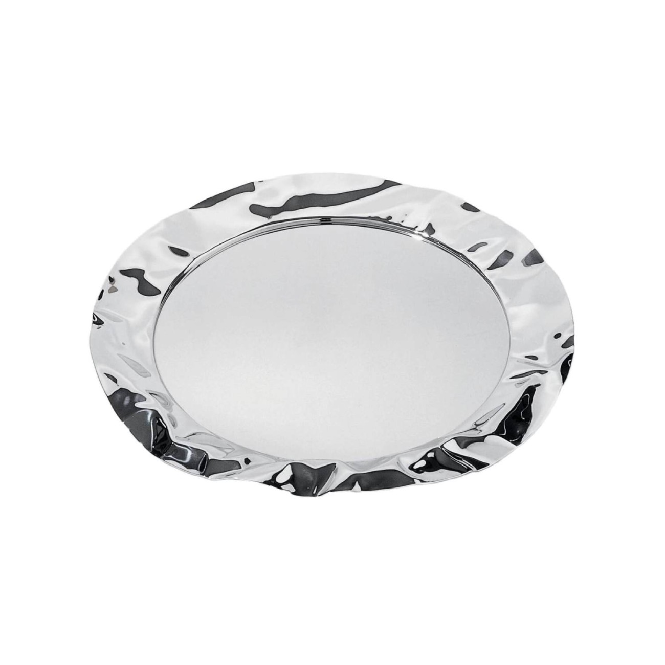 Alessi Δίσκος σερβιρίσματος στρογγυλός 44εκ σειρά Foix Δίσκοι σερβιρίσματος