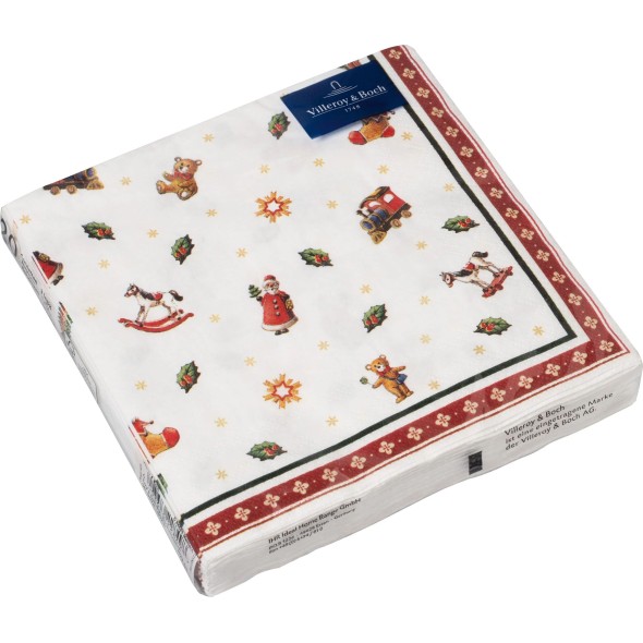 Villeroy & Boch Χαρτοπετσέτα L 33Χ33cm Toys Lunch scatters σειρά Winter Specials Villeroy & Boch Χαρτοπετσέτα L 33Χ33cm Toys Lunch scatters σειρά Winter Specials