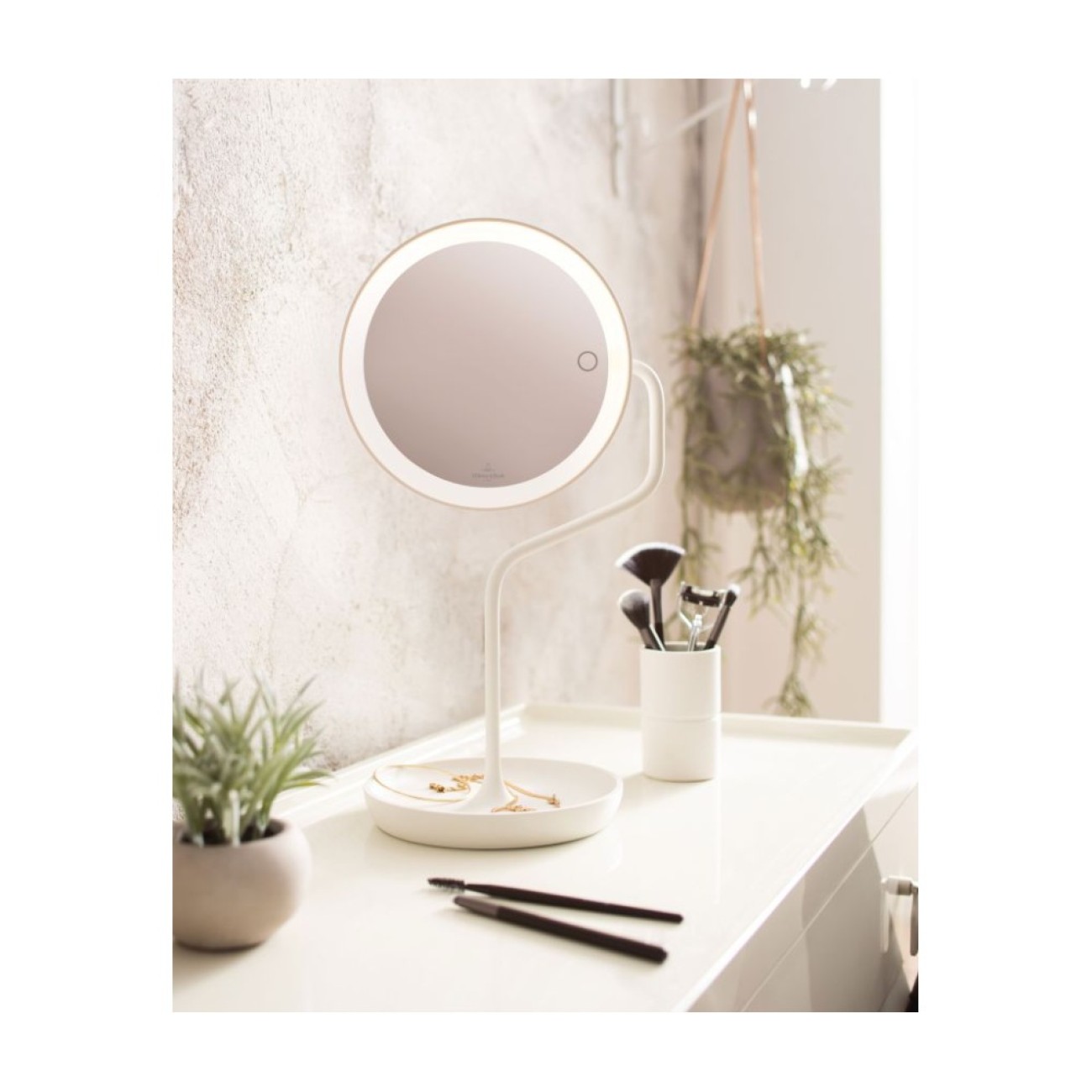 Villeroy & Boch Καθρέφτης/Λάμπα 32εκ. White σειρά Versailles sompex Αξεσουάρ Μπάνιου