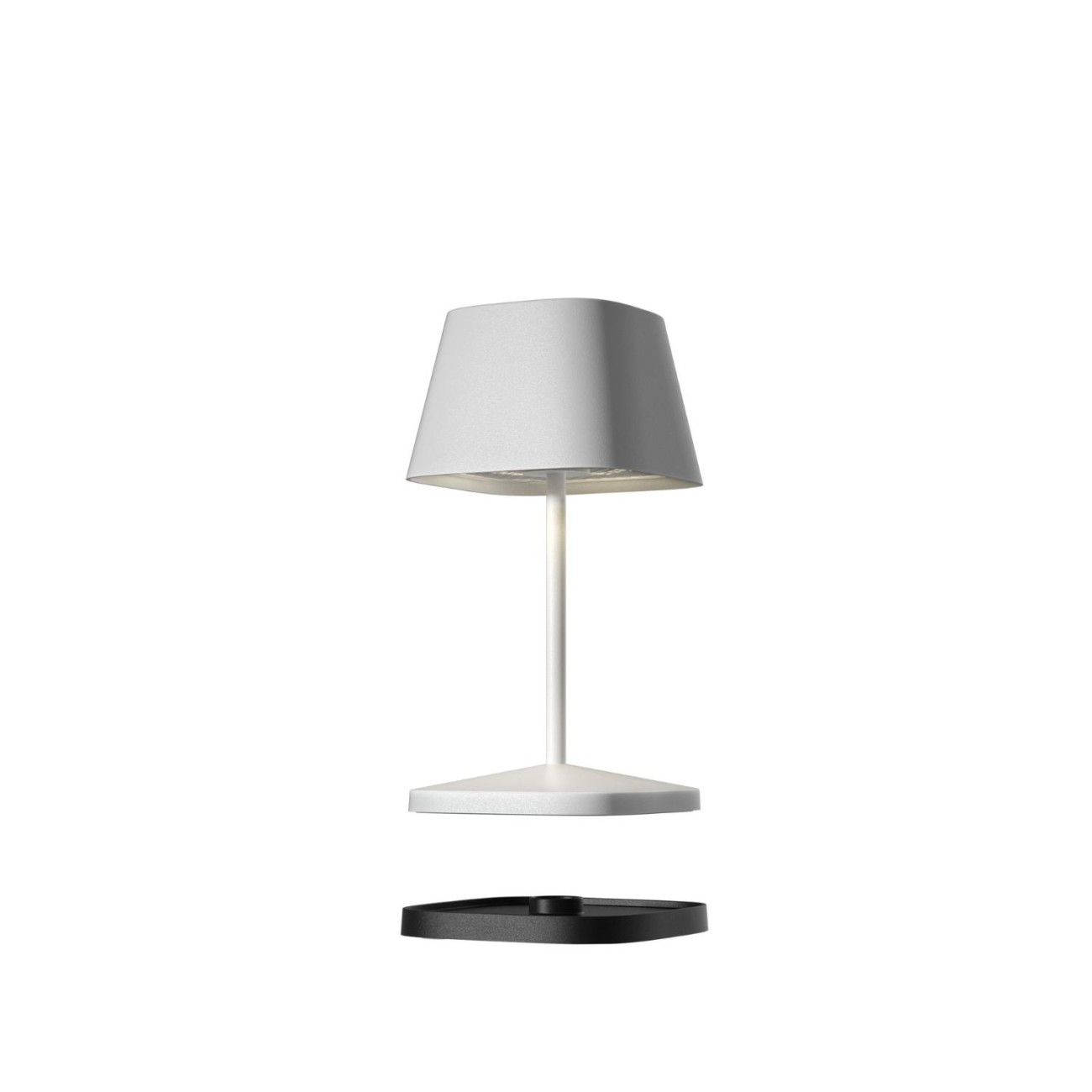 Villeroy & Boch Λάμπα 20 εκ./2,2W White Led τετράγωνη βάση σειρά Neapel RC Sompex Φωτιστικά
