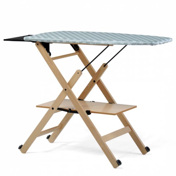 Foppapedretti Σιδερώστρα 123x50cm ξύλινη natural σειρά Assai