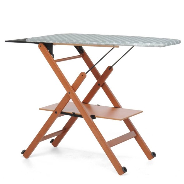 Foppapedretti Σιδερώστρα 123x50cm ξύλινη walnut σειρά Assai