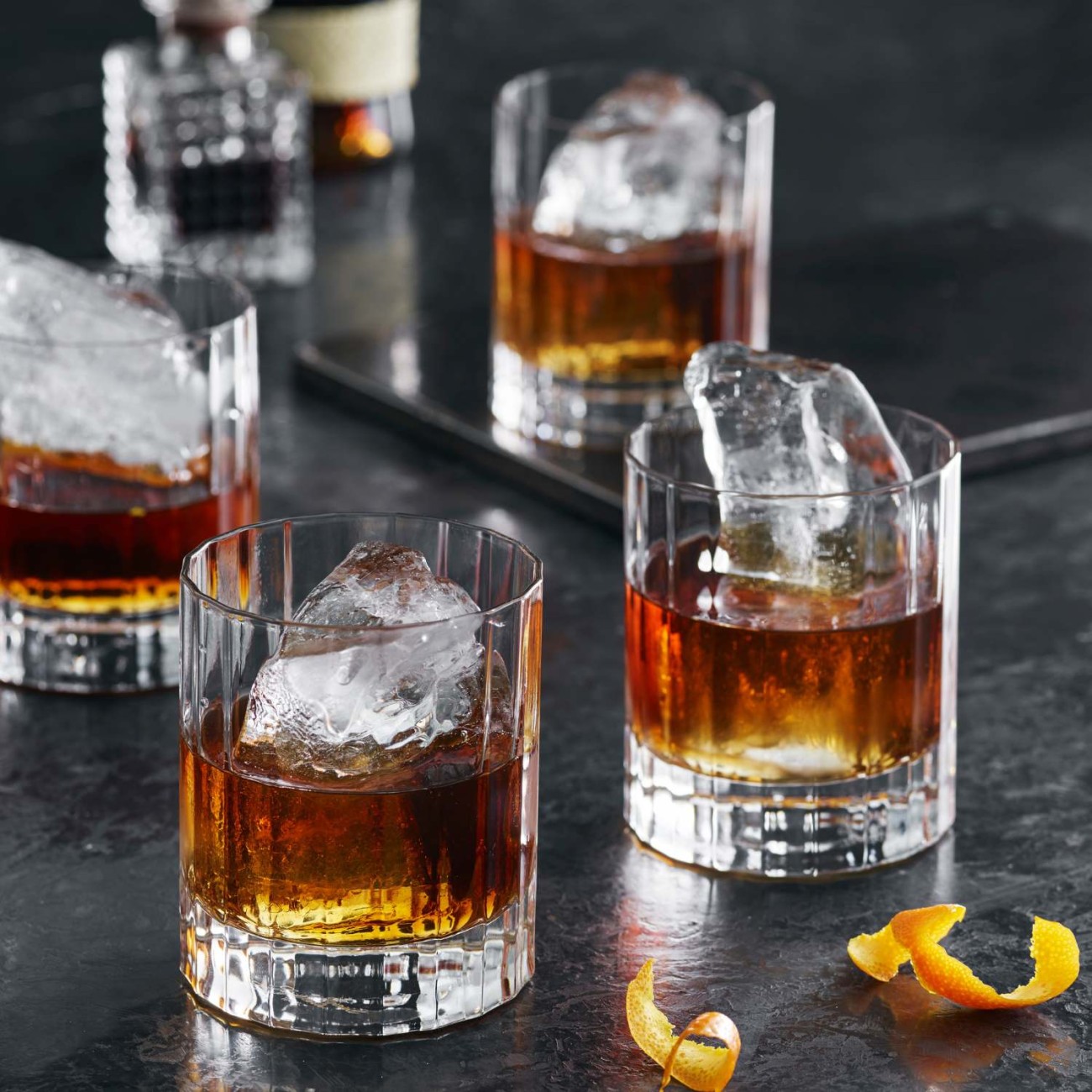 Bormioli Σετ 6 τεμ. Ποτήρια ουίσκι Dof 335ml σειρά Bach Ποτήρια Ουίσκι/Χυμού