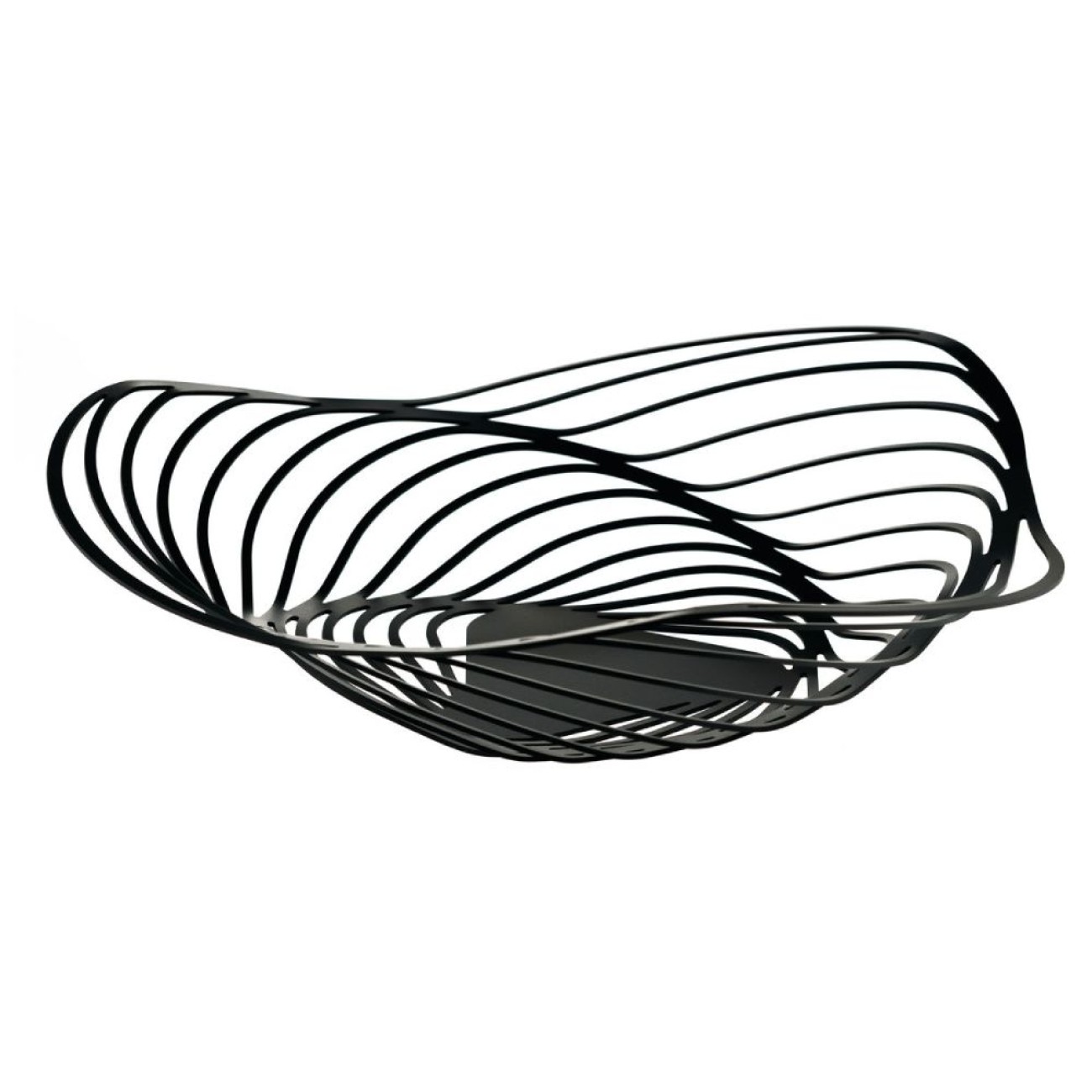 Alessi Μπολ διακοσμητικό μαύρο 33x8εκ σειρά Trinity Μπολ