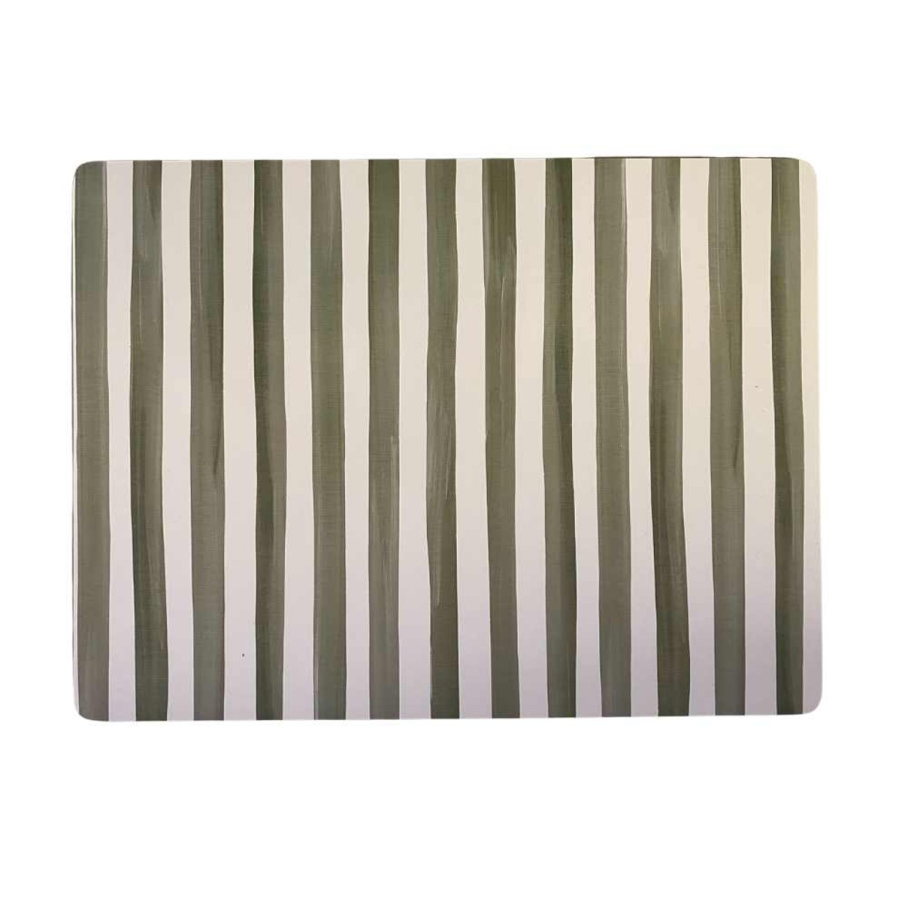 Σουπλά 30x40εκ. πράσινο σειρά Stripes Τραπεζομάντηλα / Runner / Σουπλά