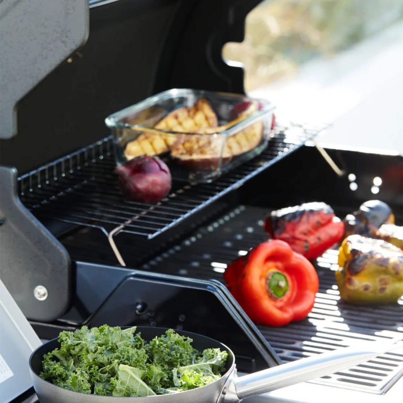 Barbecook Μπαρμπεκιου γκαζιού 3 θέσεων μαύρο σειρά Spring 3212 BBQ Υγραερίου & Κάρβουνου