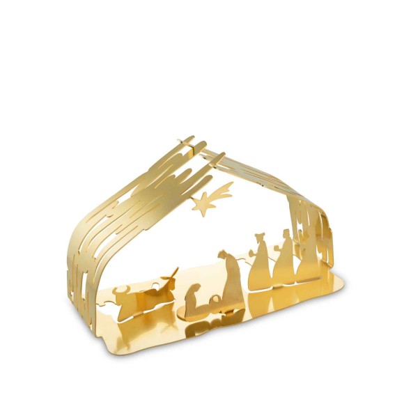 Alessi Φάτνη Gold Steel 23x13x10εκ σειρά Bark Alessi Φάτνη Gold Steel 23x13x10εκ σειρά Bark