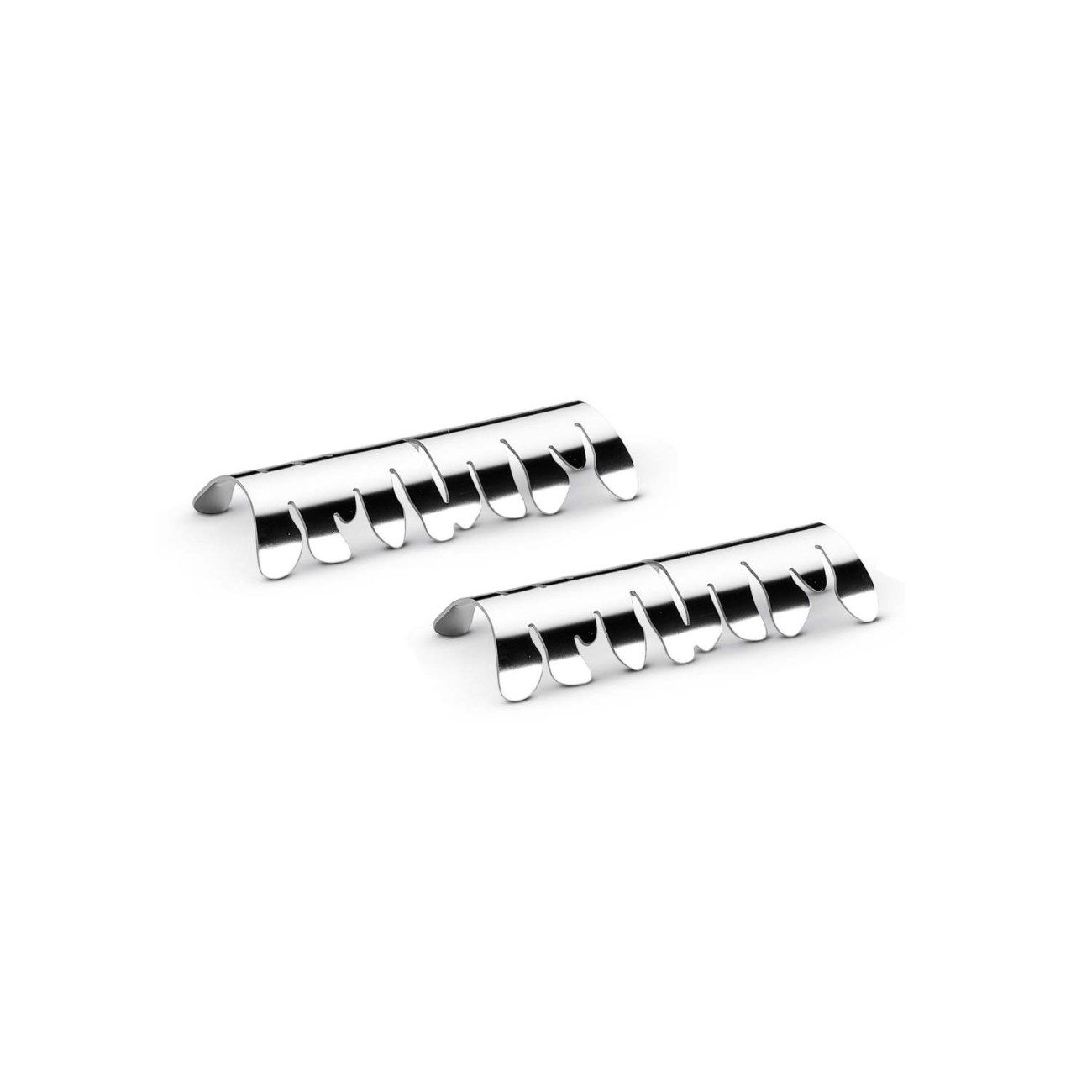 Alessi Σετ 2 Βάσεις για Μαχαιροπήρουνα stainless steel σειρά Barkrest Αξεσουάρ Σερβιρίσματος
