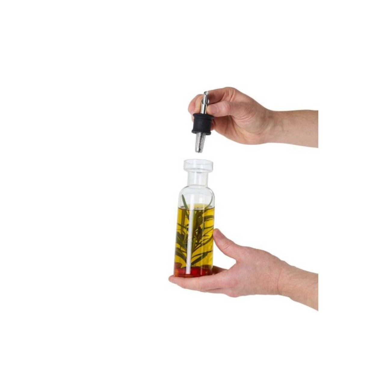AdHoc Δοχείο λαδιού/ξυδιού 21x5,8cm/300ml γυάλινο σειρά Aromapour Αξεσουάρ Σερβιρίσματος