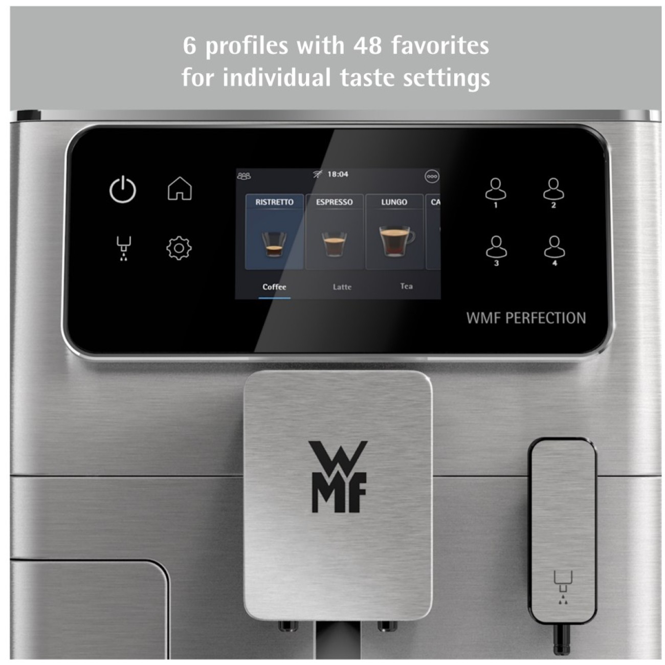 WMF Αυτόματη μηχανή εσπρέσσο σειρά Perfection 660 Αυτόματες Καφετιέρες