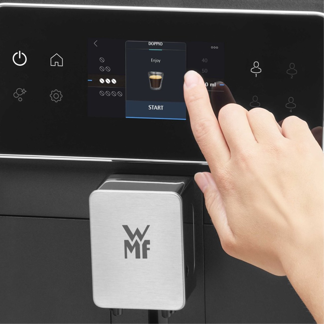 WMF Αυτόματη μηχανή εσπρέσσο σειρά Perfection 860 Αυτόματες Καφετιέρες