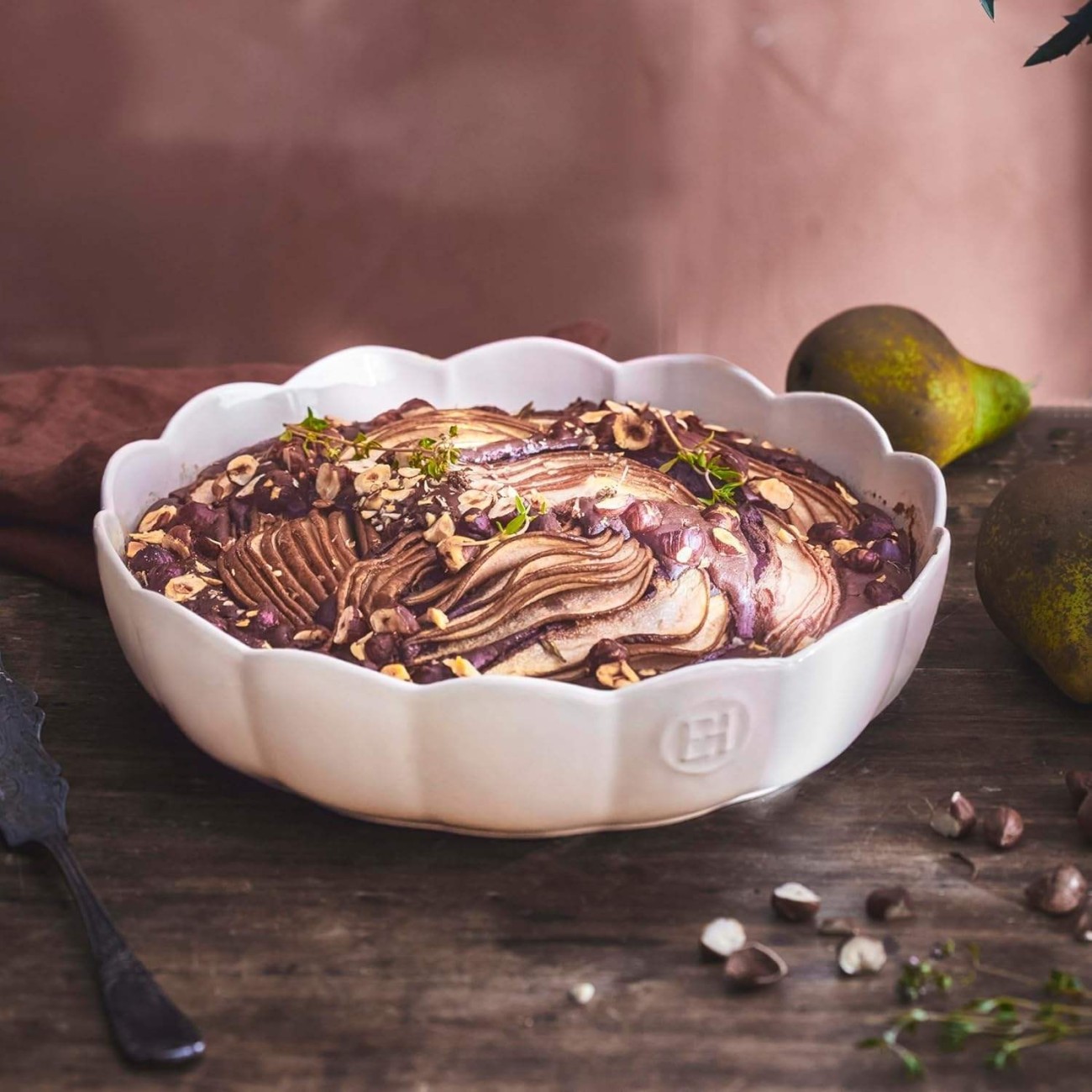 Emile Henry Σκεύος τάρτας 31 εκ./1,7 λτ. στρόγγυλο σειρά Argile Πυρίμαχα Σκεύη - Ταψιά