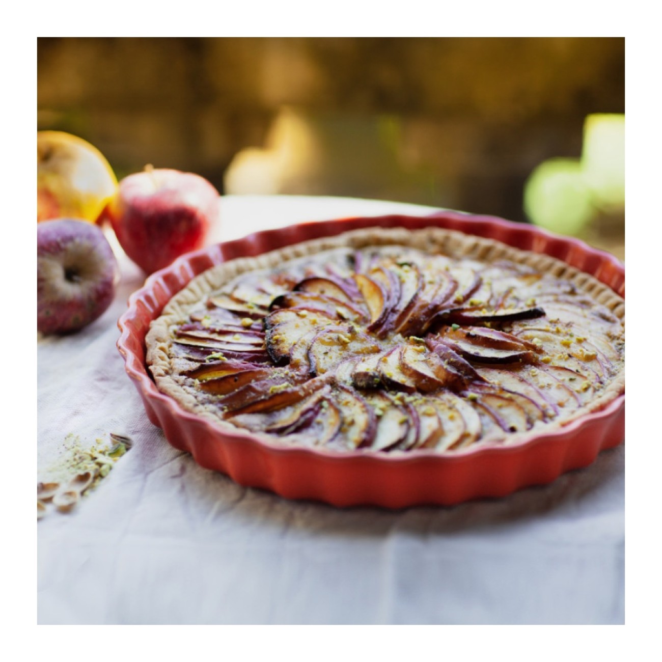 Emile Henry Σκεύος τάρτας  29,5 εκ. / 1,30 λτ. σειρά Grand Cru Πυρίμαχα Σκεύη - Ταψιά