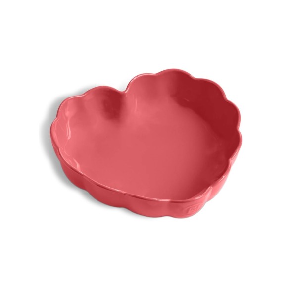 Emile Henry Σκεύος 26,5x24,5 εκ. καρδιά σειρά Rose Candy