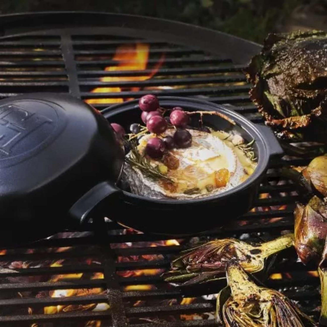 Emile Henry Σκεύος τυριού/μπουγιουρντί BBQ σειρά Truffe Ειδικά Σκεύη