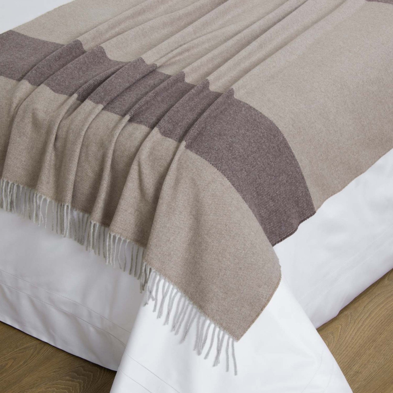 Frette Ριχτάρι διακοσμητικό 130x190εκ brown σειρά Balze Μαξιλάρια/Throws