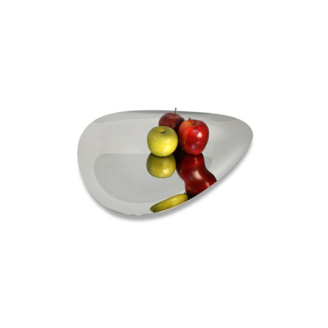 Alessi Δίσκος 51 εκ. ανοξείδωτος σειρά Mirror Polished Colombina Δίσκοι σερβιρίσματος