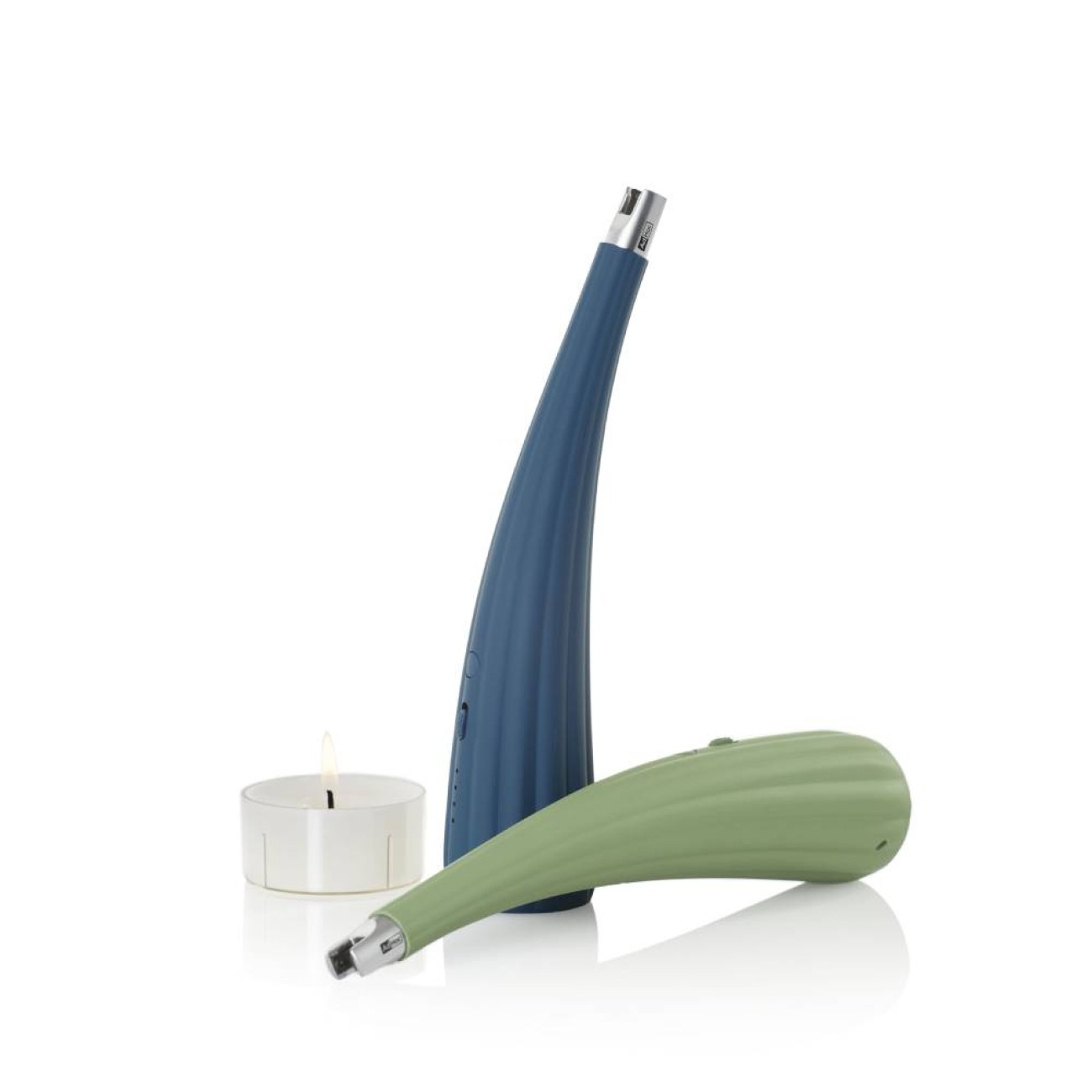 AdHoc Αναπτήρας ηλεκτρικός 21,3x4,8cm (περιλαμβάνει USB φορτιστή) πράσινος σειρά Arc Αναπτήρες Κεριών