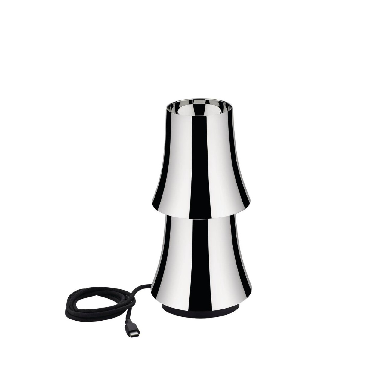 Alessi Λάμπα επαναφορτιζόμενη 19,3 εκ. Stainless Steel σειρά Halesia 