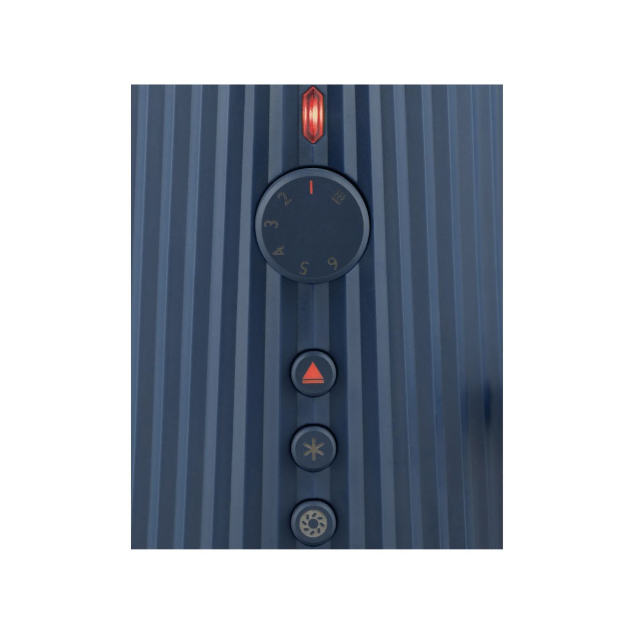 Alessi Φρυγανιέρα 2 θέσεων μπλε σειρά Plisse Φρυγανιέρες