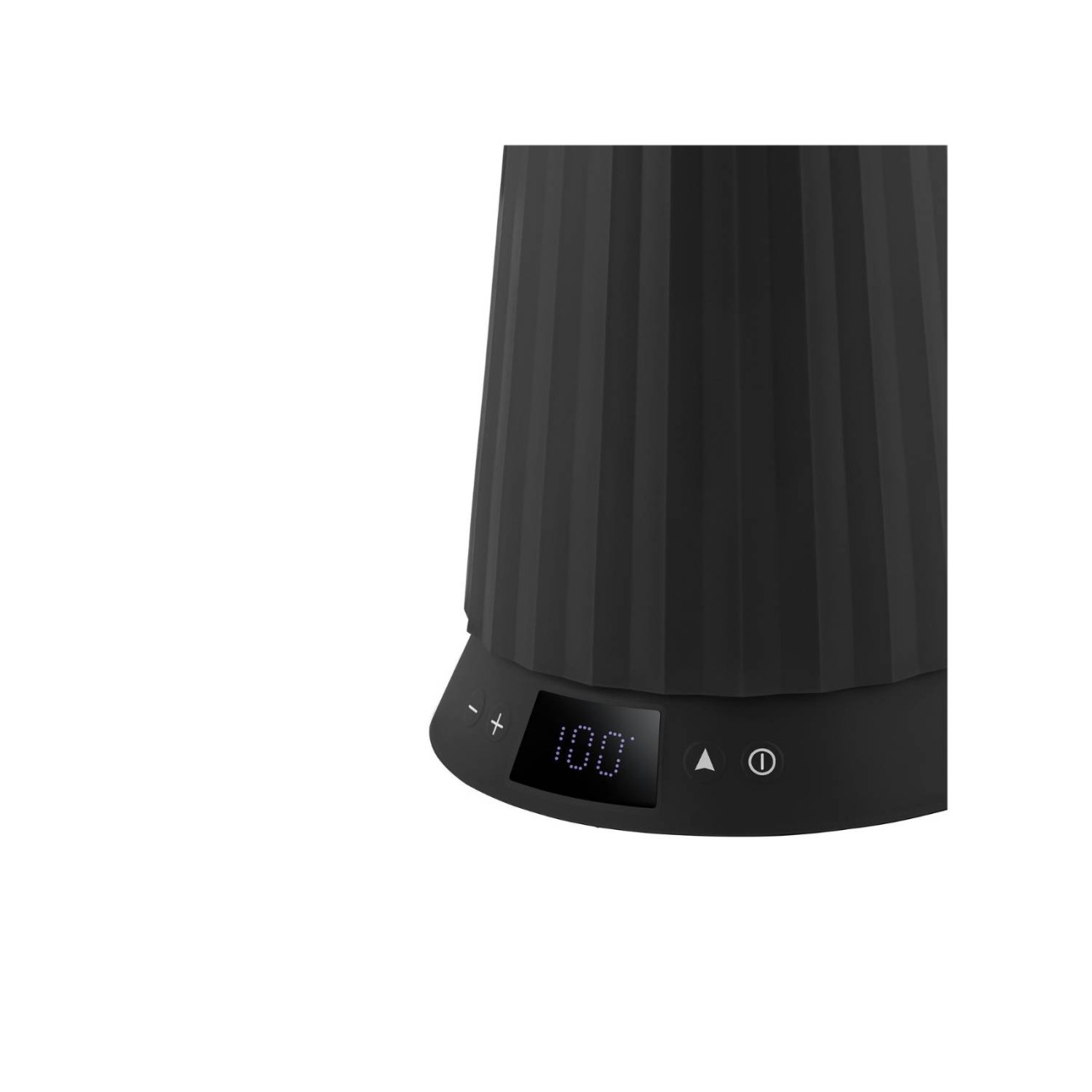 Alessi Βραστήρας 1,7 λτ με ρύθμιση θερμοκρασίας μαύρος σειρά Plisee Βραστήρες