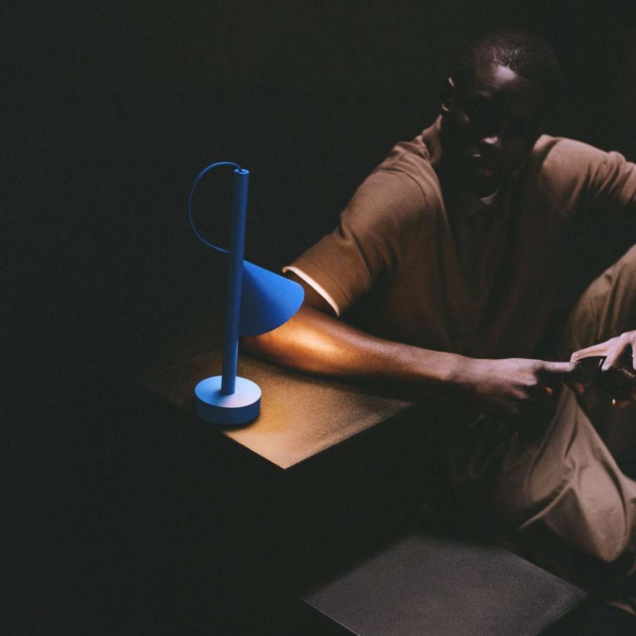 Alessi Λάμπα επαναφορτιζόμενη 33,7 εκ. λευκή σειρά Tsumiki 