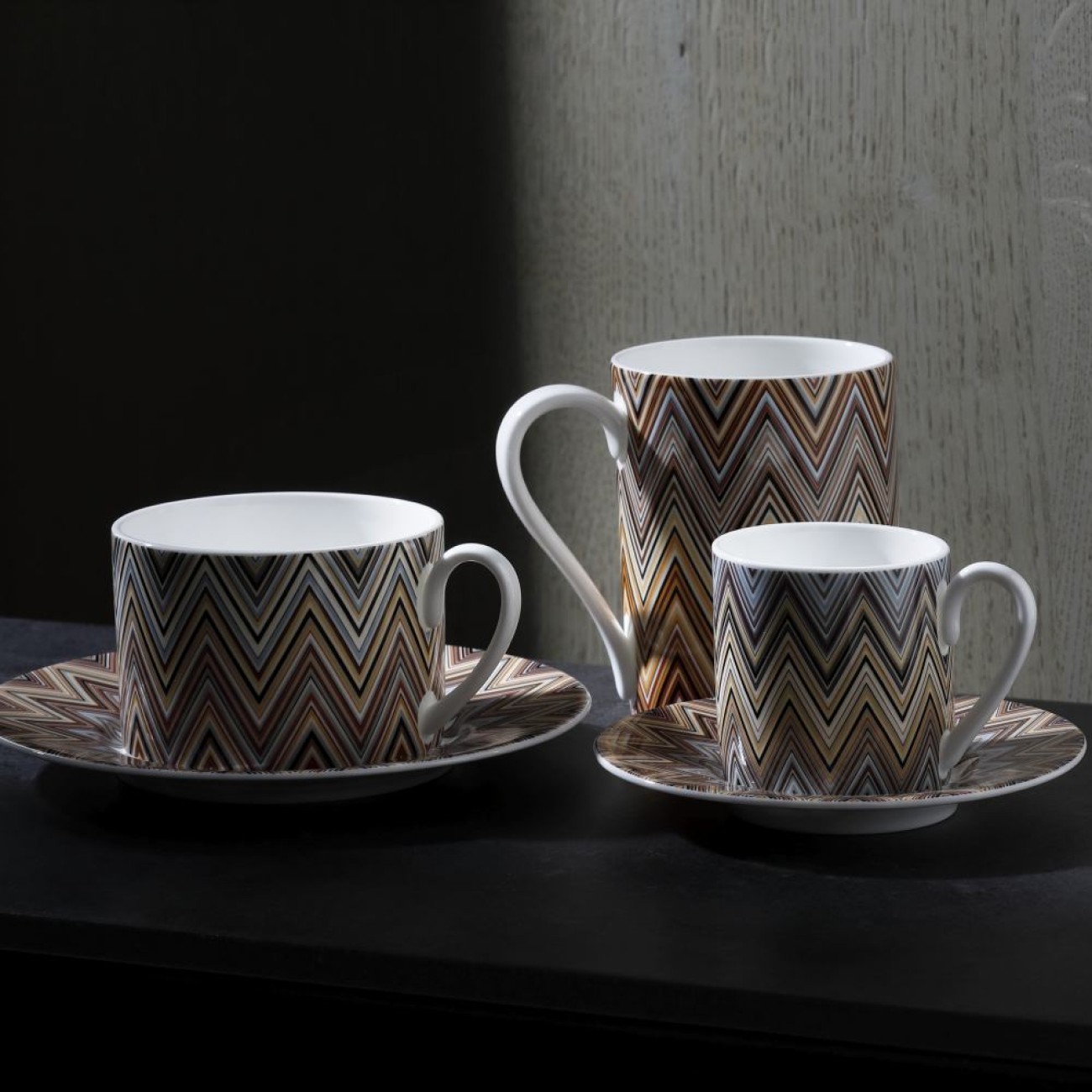 Missoni Κούπα 0,37λτ. σειρά Zig Zag Jarris 148 Καφές/ Τσάι