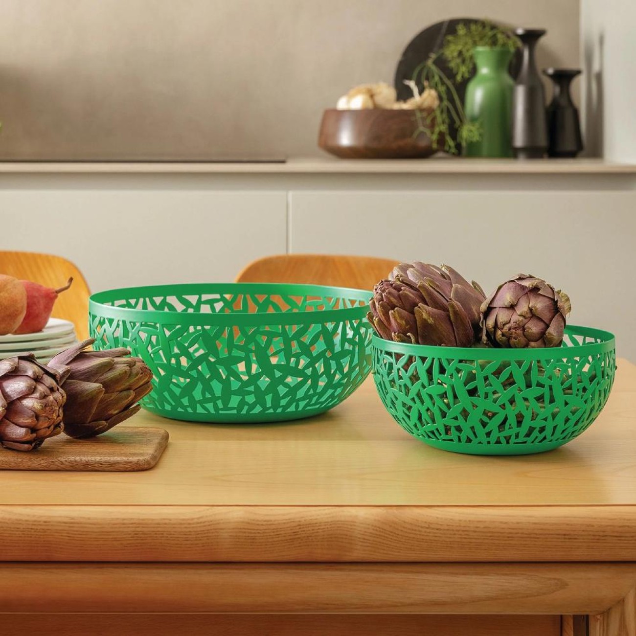 Alessi Μπολ διακοσμητικό 29x10,8εκ. πράσινο σειρά Cactus
 Μπολ