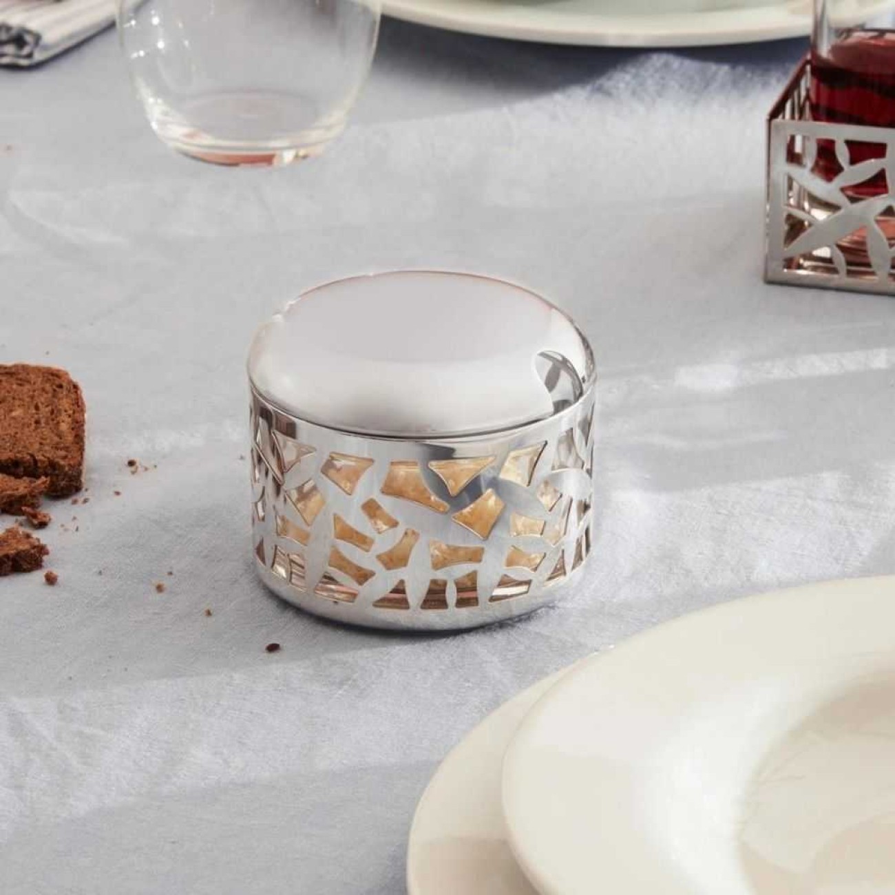 Alessi Δοχείο για τριμμένο τυρί 200ml σειρά Cactus Αξεσουάρ Σερβιρίσματος