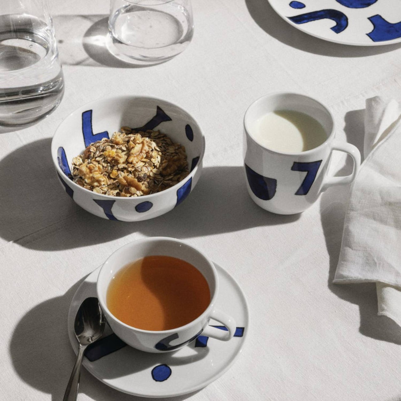 Alessi Φλιτζάνι/πιάτο καφέ 21 cl σειρά Itsumo Yunoki Ware Φλυτζάνια & Πιάτα Καφέ/Τσαγιού