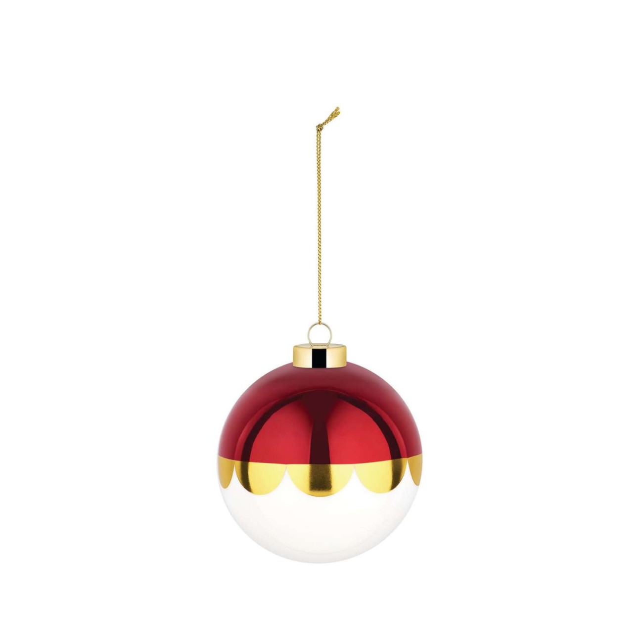 Alessi Χριστουγεννιάτικη μπάλα (7) Φ 9εκ. σειρά Delight Bauble Χριστουγεννιάτικα