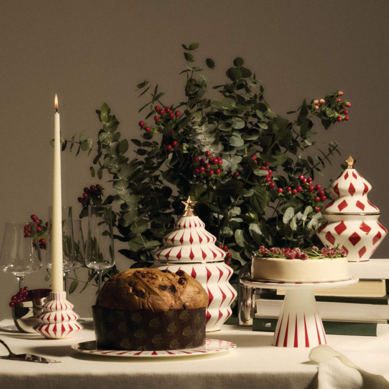 Alessi Χριστουγεννιάτικη πιατέλα 30 εκ. σειρά  Delight Χριστουγεννιάτικα